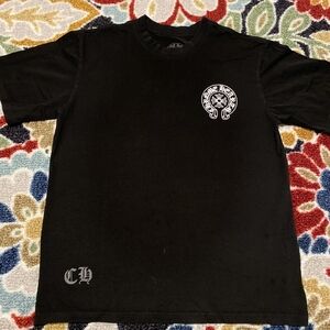Chrome Hearts Black Short Sleeve Tee